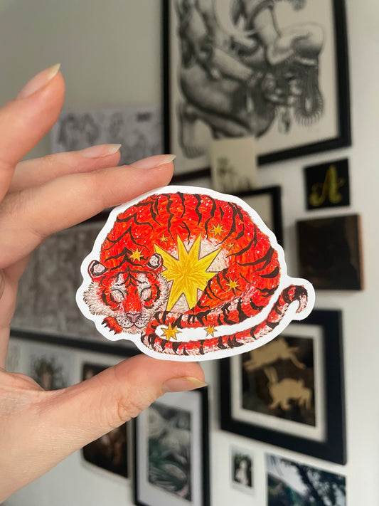 Tiger Sticker
